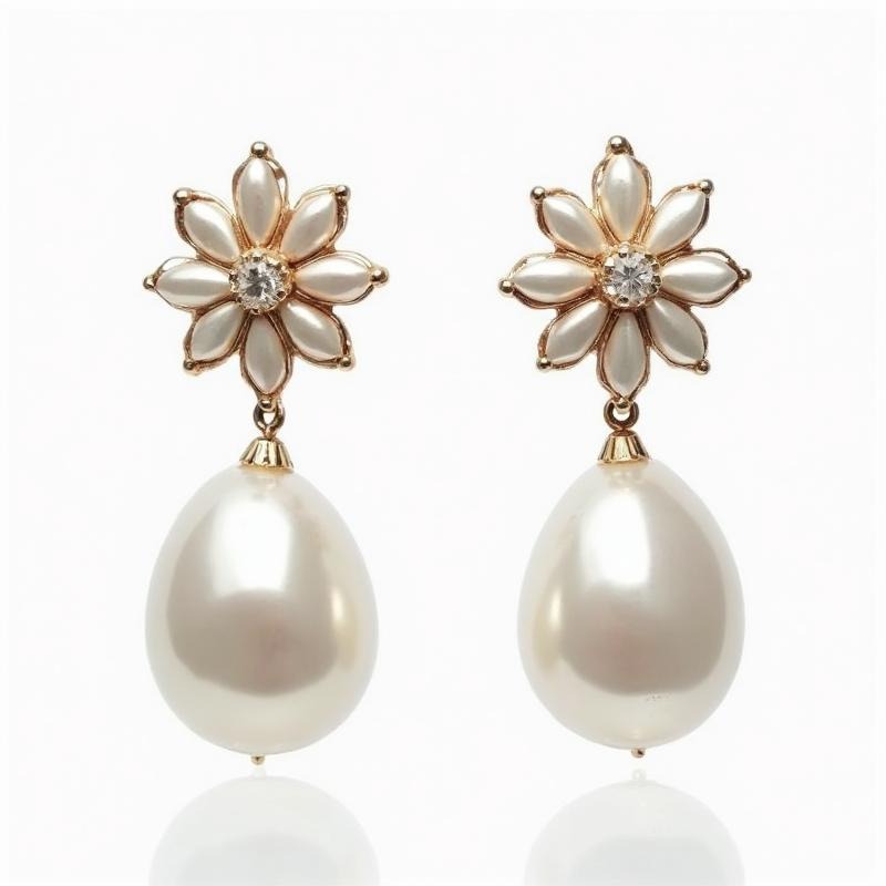 Pearl Drop Earrings
