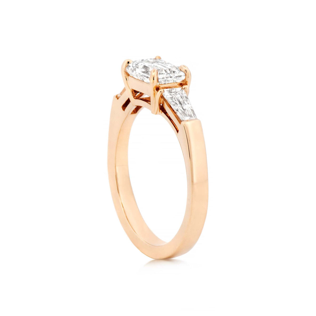 Emerald Engagement Ring