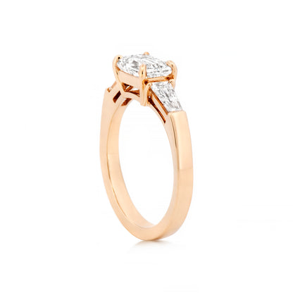 Emerald Engagement Ring