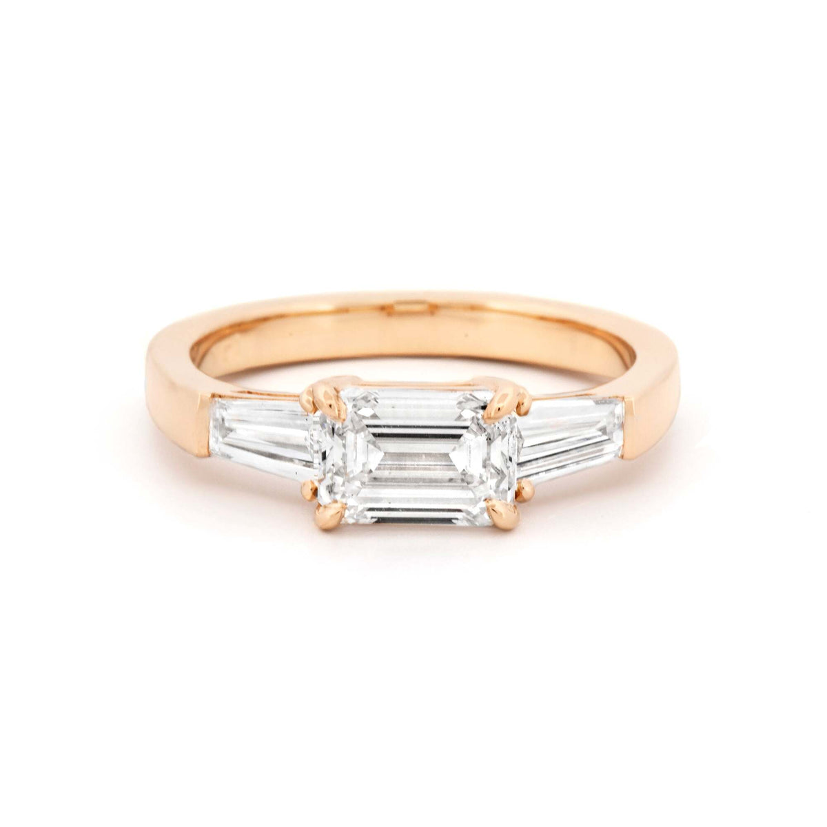 Emerald Engagement Ring