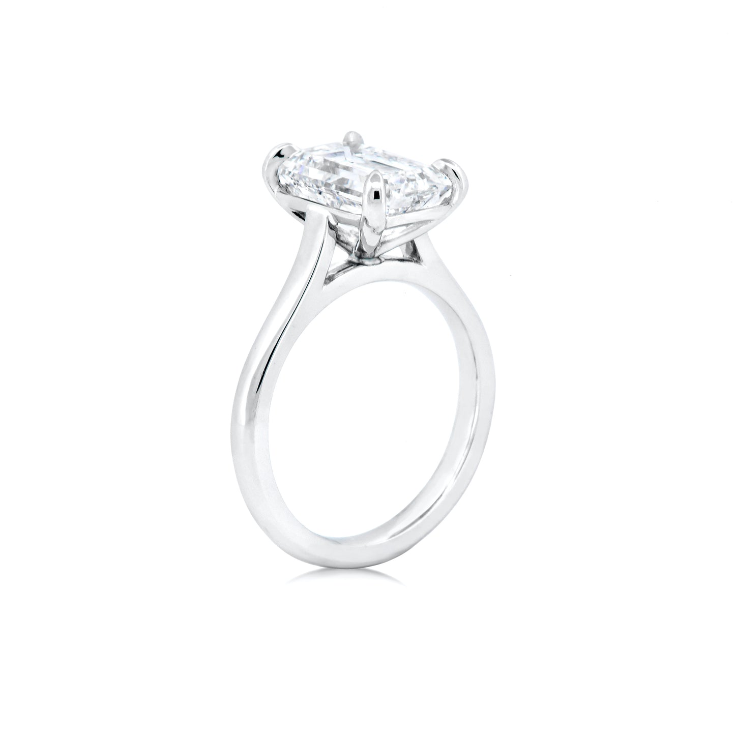 Classic Emerald Engagement Ring