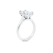 Classic Emerald Engagement Ring