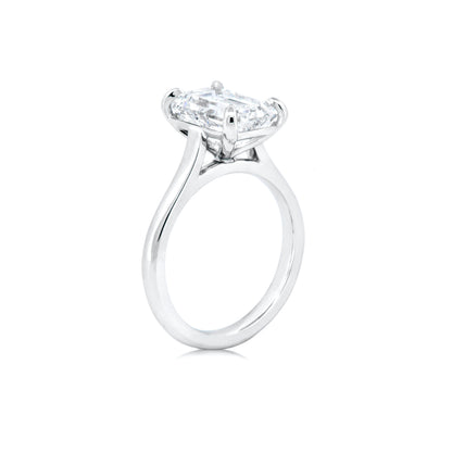 Classic Emerald Engagement Ring