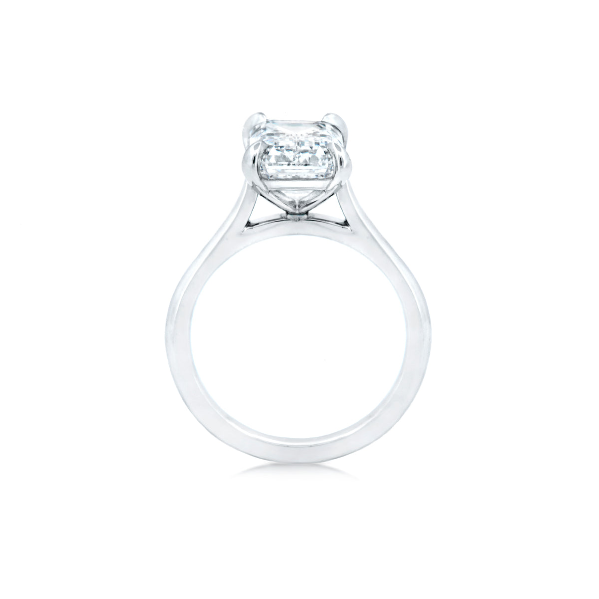 Classic Emerald Engagement Ring