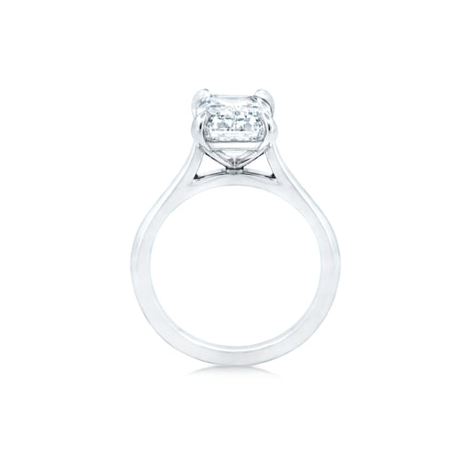 Classic Emerald Engagement Ring