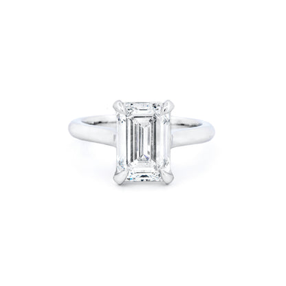 Classic Emerald Engagement Ring