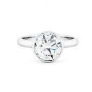 Round Engagement Ring