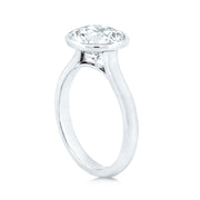Round Engagement Ring