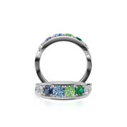 Platinum Mothers Ring