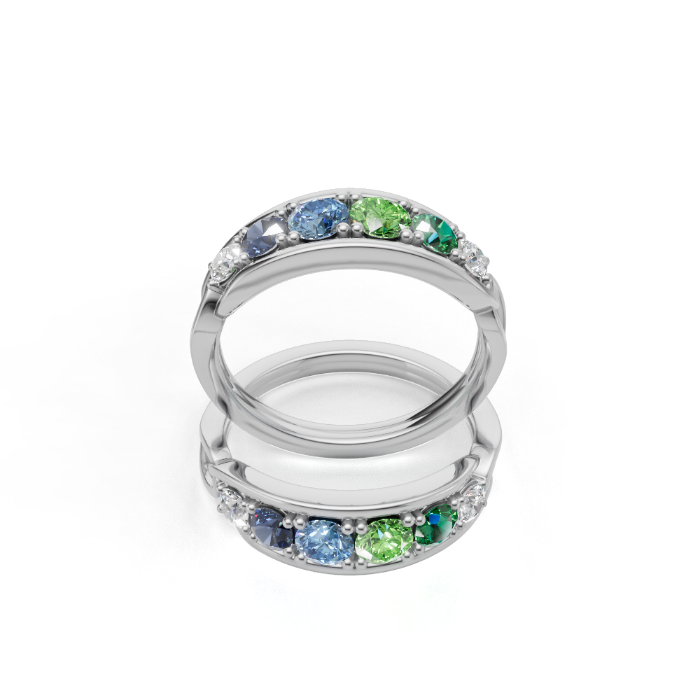 Platinum Mothers Ring